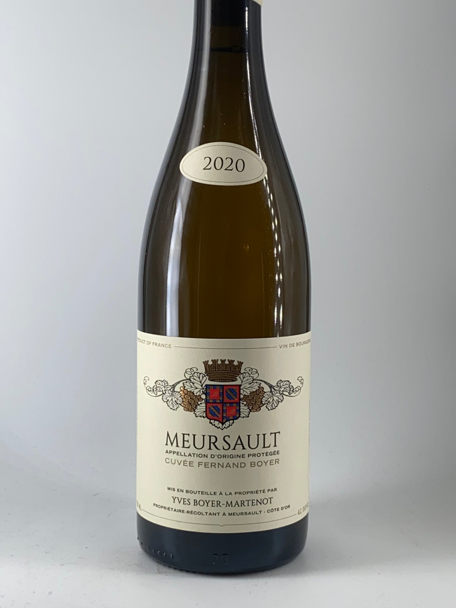 White Burgundy, Meursault, Cuvee Fernand Boyer, Boyer-Martenot