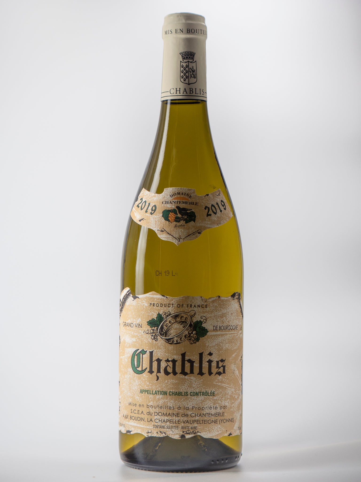 Chardonnay, Chablis, Domaine Chantemerle Boudin