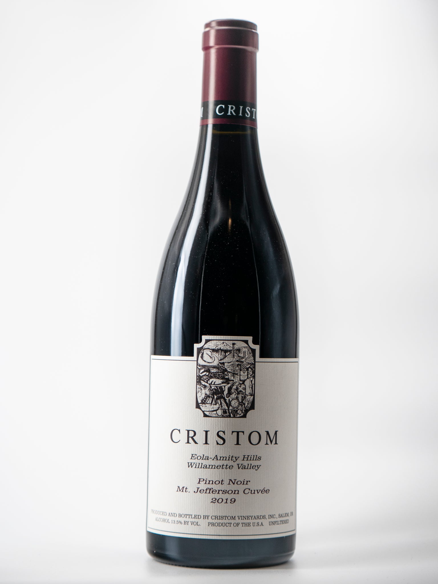 Pinot Noir, Cristom Valley Mt. Jefferson Cuvee