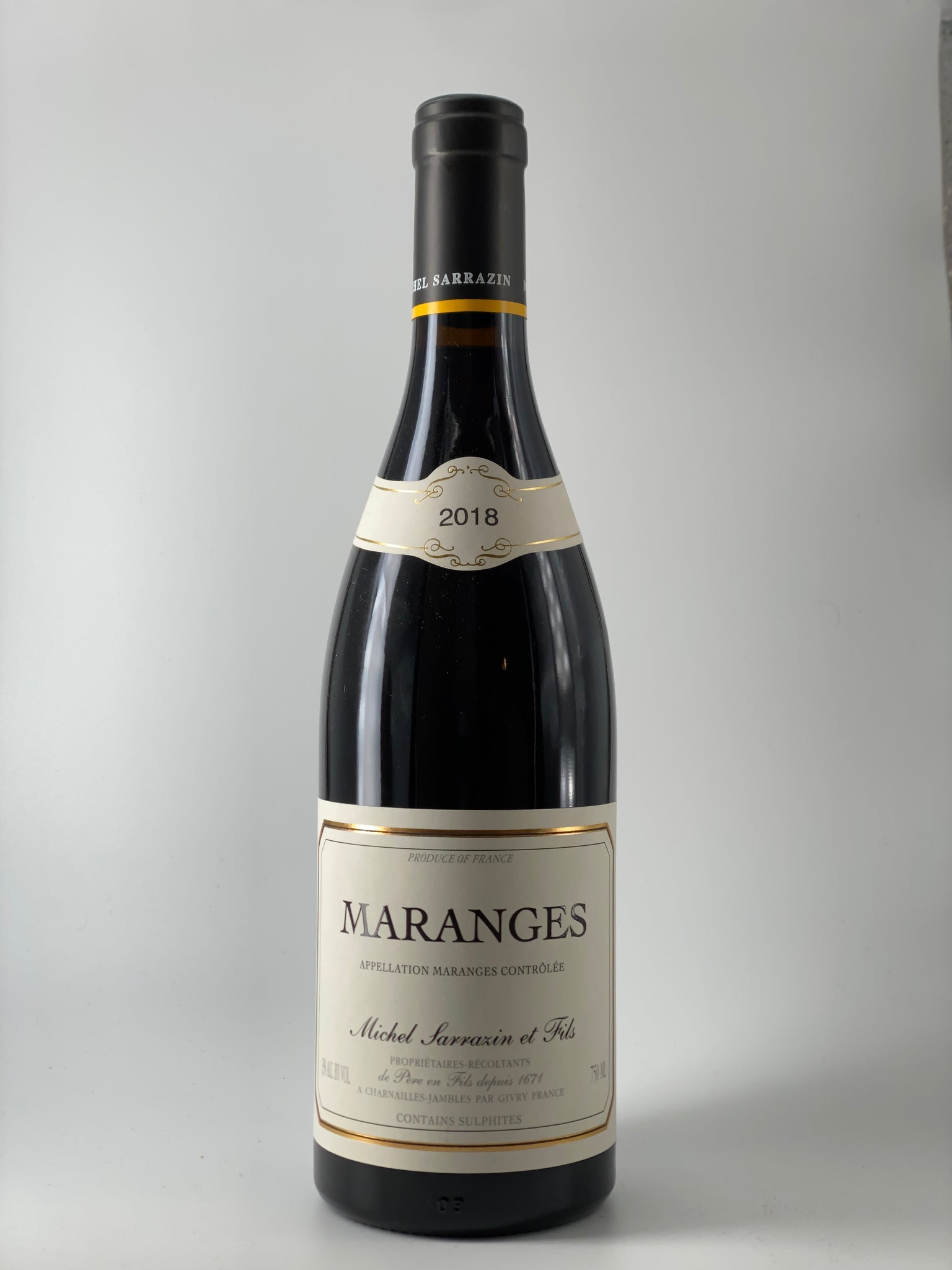 Burgundy, Maranges Rouge, Michael Sarrazin