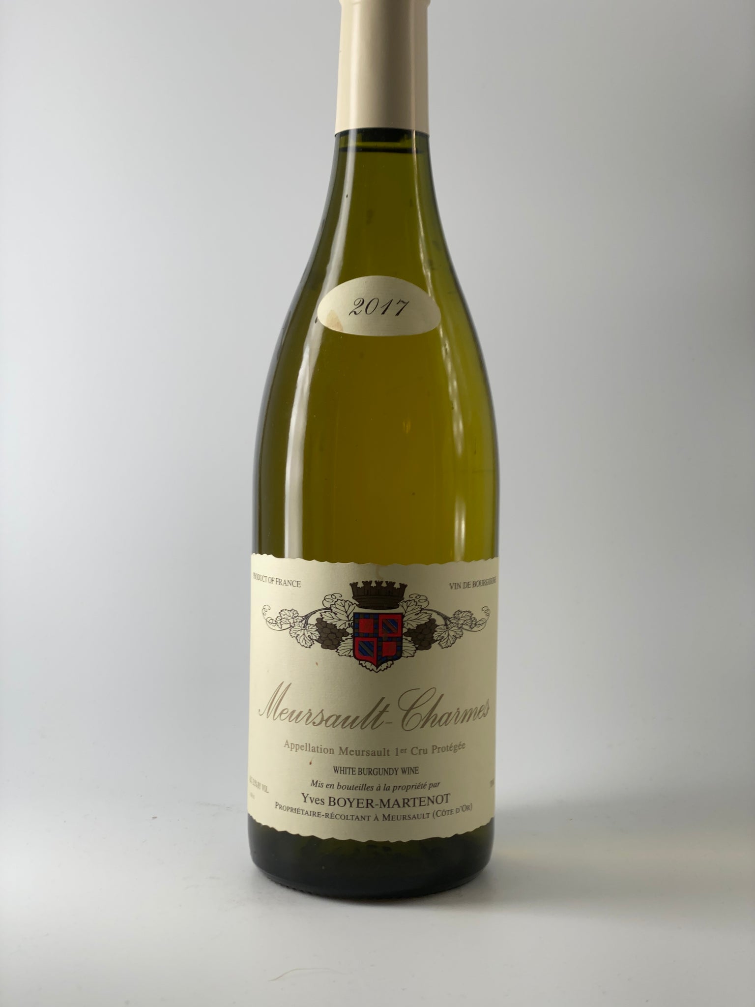 White Burgundy, Meursault 1er, Charmes, Boyer-Martenot
